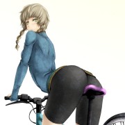 自転車乗ってる女の子
